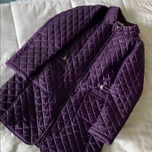 Liz Claiborne New York “Purple” Quilted Coat